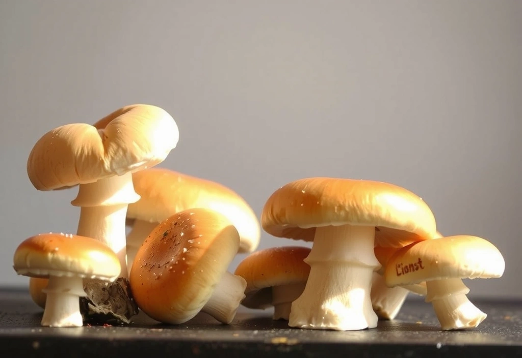 Μανιτάρια που εκτίθενται στο φως